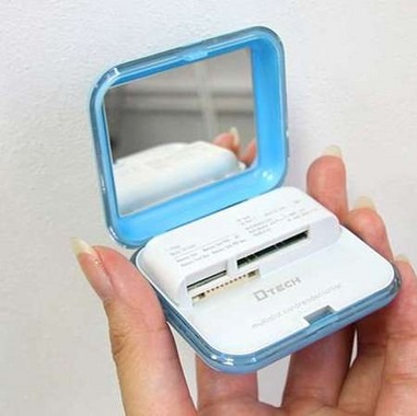 usb mirrored compact card reader