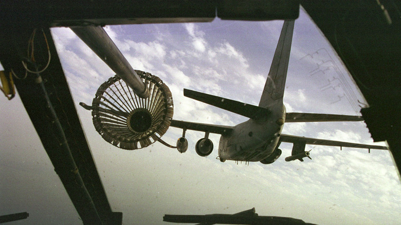 s-3b working in refuling capacity