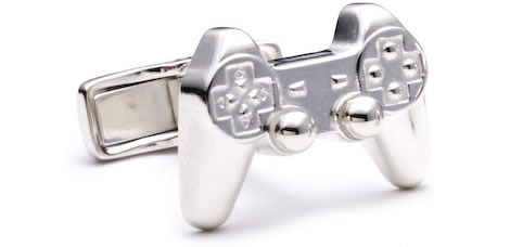 video game cuff links