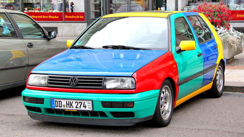 VW Golf Harlequin