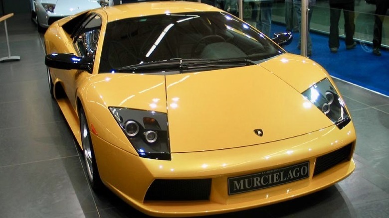 Lamborghini Murcielago on display