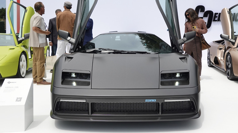 Eccentrica V12 "Pacchetto Titano" front end carbon-fiber