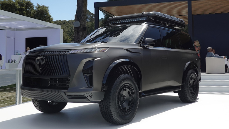 Infiniti QX80 "Terrain Spec" Concept front three-quarters