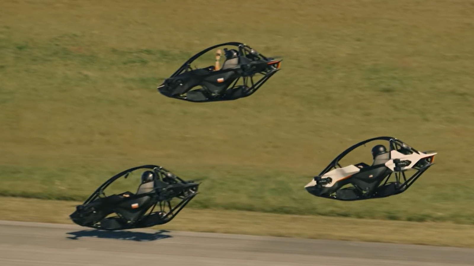 The World's First Jetson Personal Aerial Vehicle Race Certainly Looked Like Something From A Sci-Fi Cartoon - SlashGear