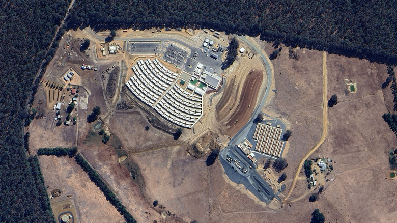 Aerial view of Greenbushes Lithium Operations in Western Australia