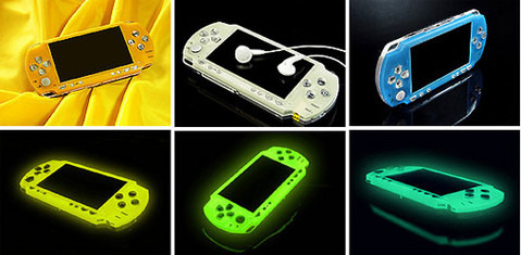 glow in the dark PSP cover