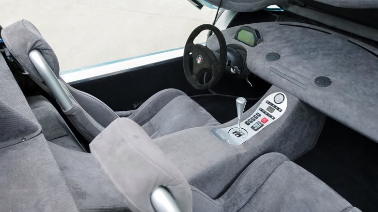Zagato Raptor interior design