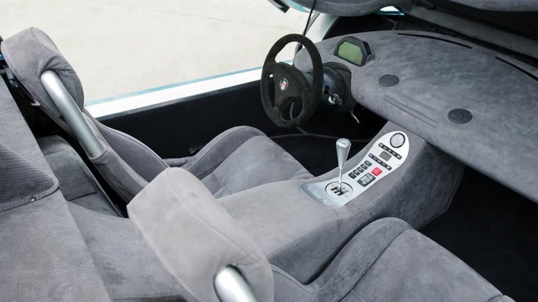 Zagato Raptor interior design