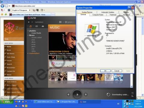 Zune on XP 64bit