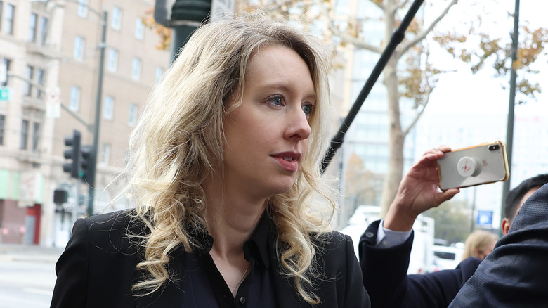 Former Theranos CEO Elizabeth Homes.