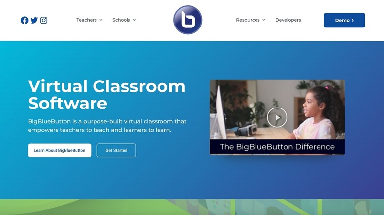 BigBlueButton webpage