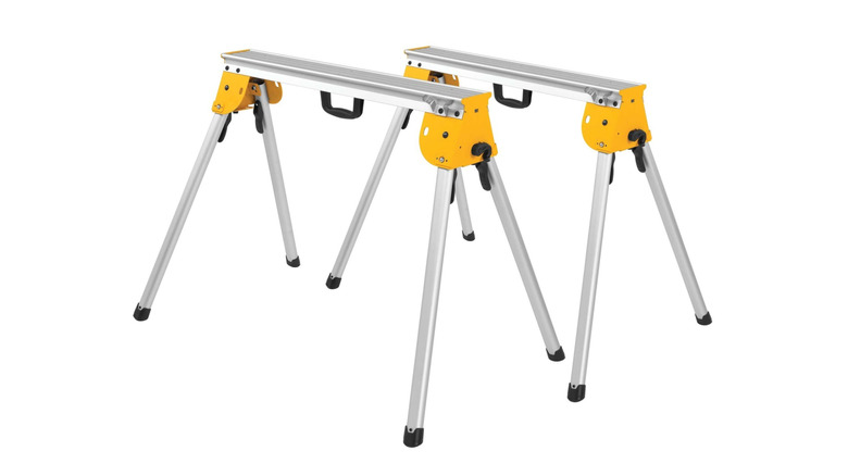 DeWalt work stand against white background