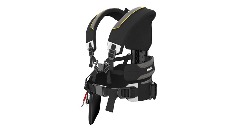 DeWalt landscaping harness on white background