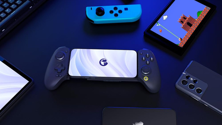 GameSir G8 Plus Bluetooth mobile game controller on a table
