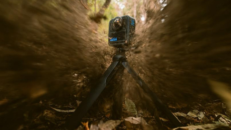 GoPro Max 2 on a tripod