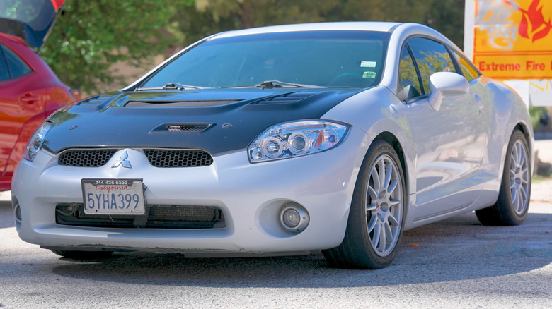 A front end shot of a 2006 Mitsubishi Eclipse