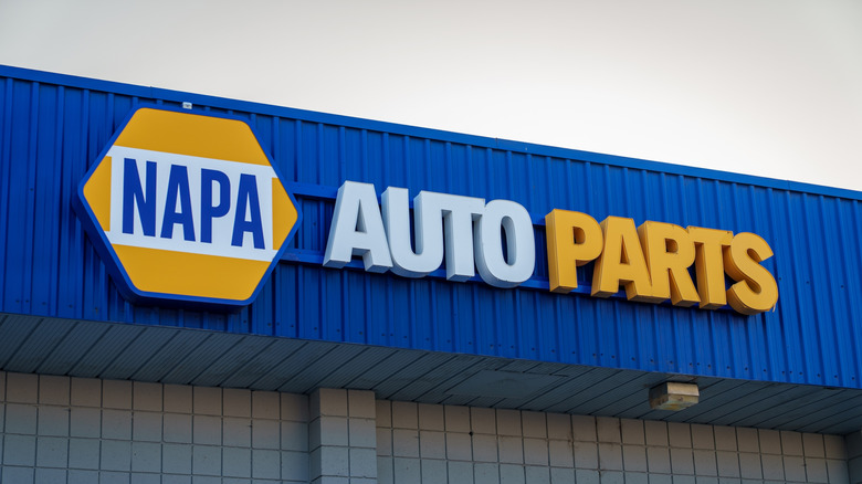 NAPA Auto Parts storefront
