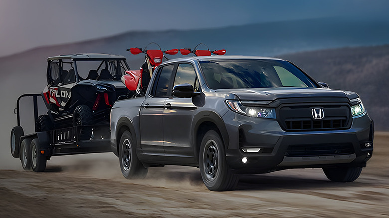 Promo image of the 2025 Honda Ridgeline