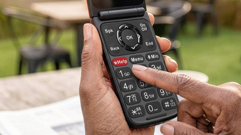 The Lively Jitterbug Flip3's Help button