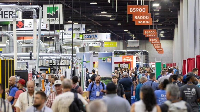 IWF trade show floor