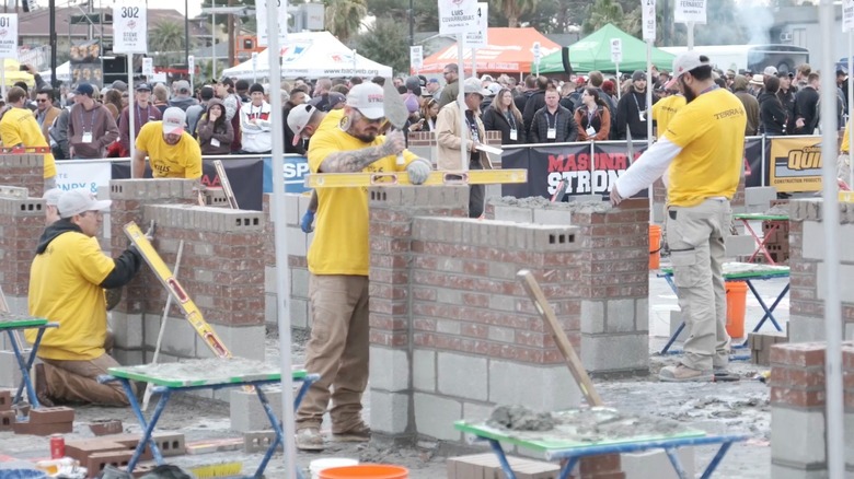 Outdoor demos at World of Concrete at 2025