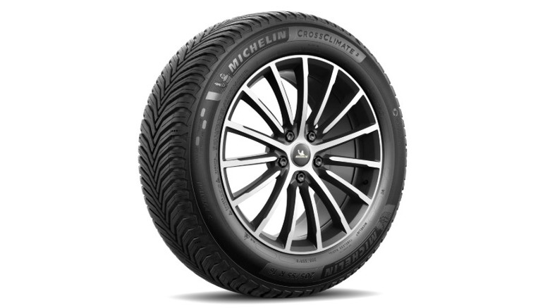Michelin CrossClimate2 on a white background