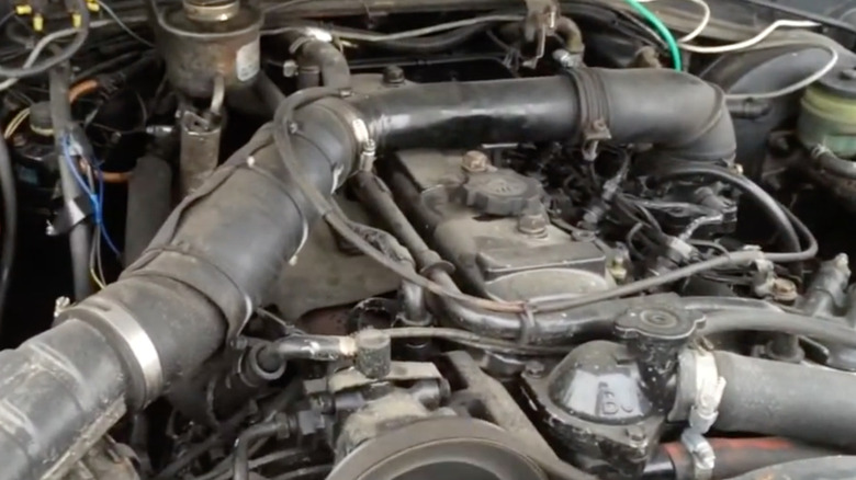 Toyota 3B diesel in a Land Cruiser BJ70
