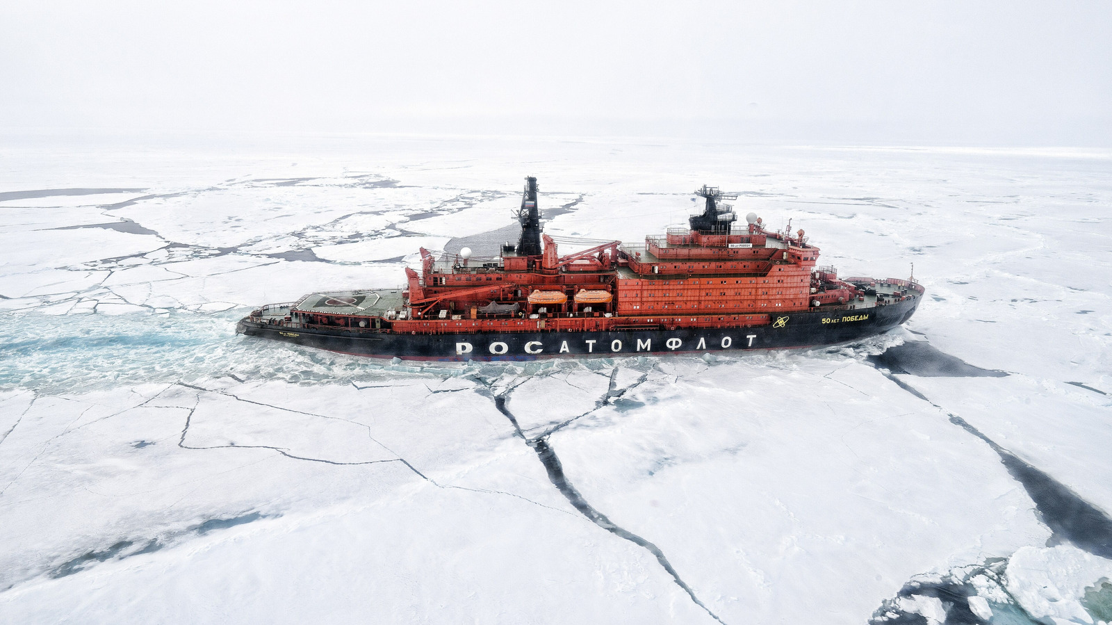 These Are The Only Ships Able To Reach The North Pole