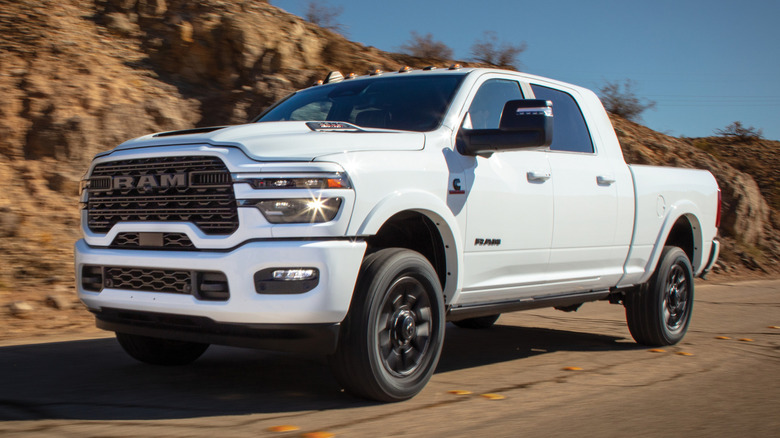 Ram 2500 Limited on the road
