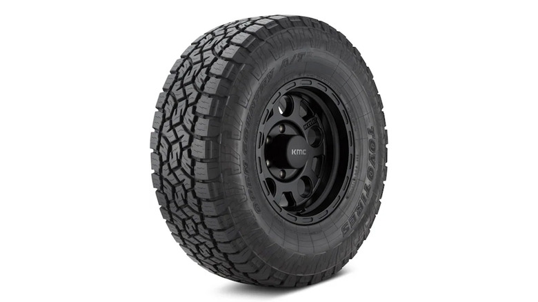 A stock image of a Toyo Open Country A/T III tire