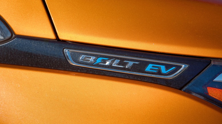 Chevy Bolt badge