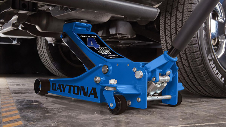 Blue Daytona 4-Ton Floor Jack