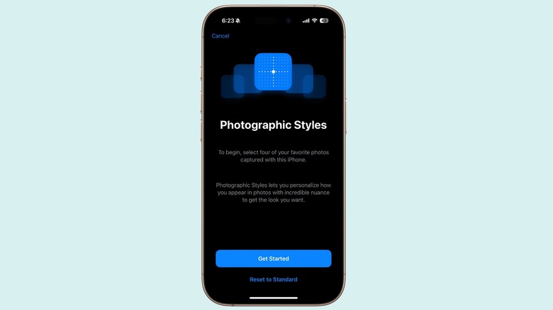 Photographic Styles for iPhone camera.
