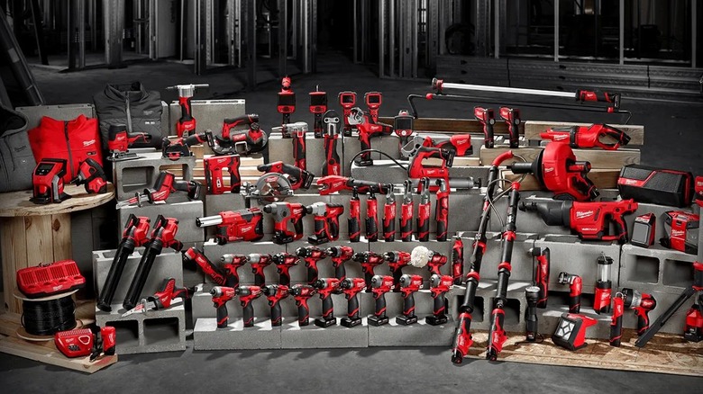 Milwaukee M12 tools