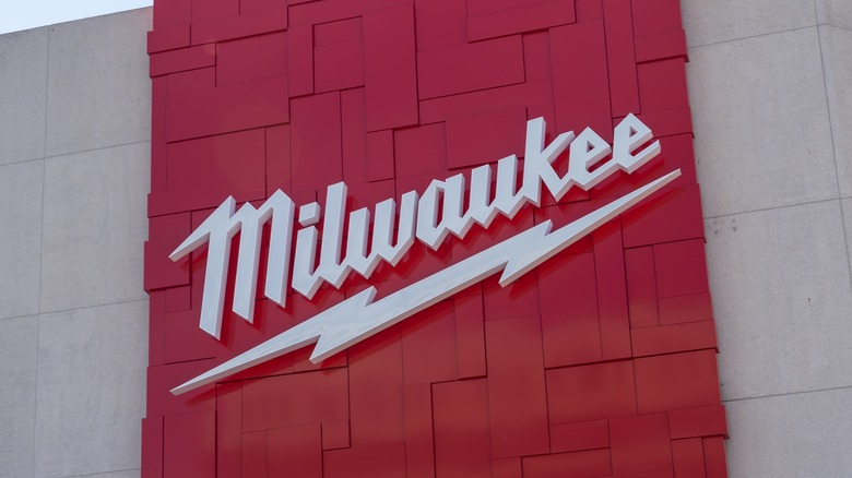 big red Milwaukee sign