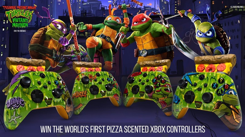 Promoção das Tartarugas Ninja do Xbox