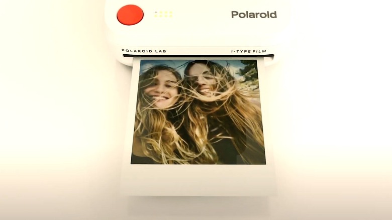 Polaroid Lab printing picture