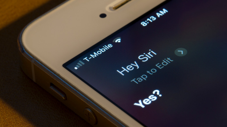 siri iphone screen
