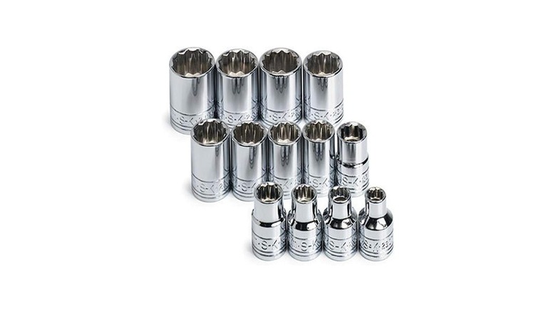 SK Tools USA 3/8" Drive Standard Metric Chrome Socket Set