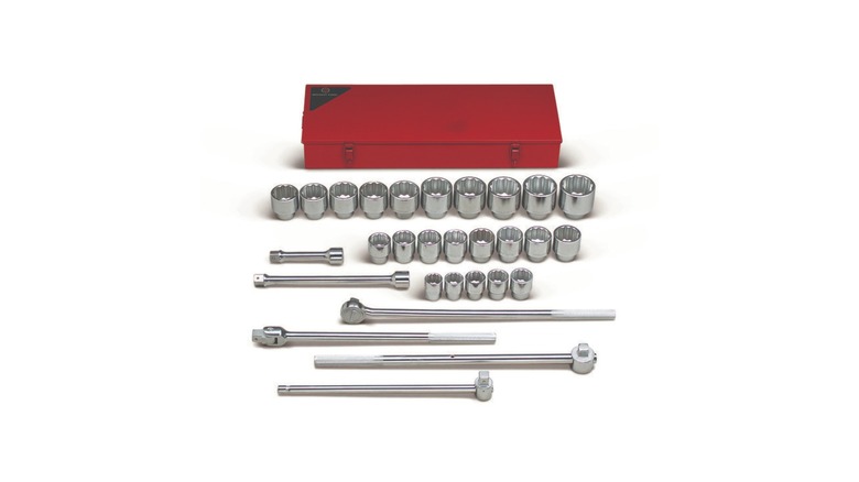 Set 829 12 Pt Standard SAE Socket Boxed Set