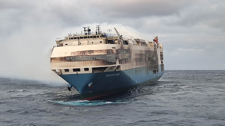 Felicity Ace cargo ship