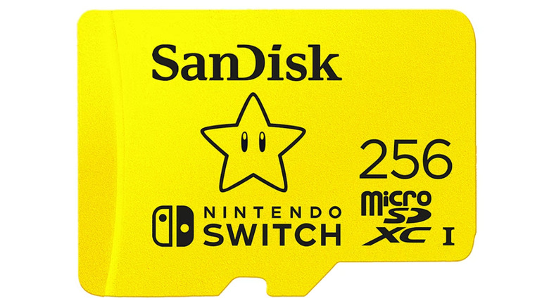 Switch memory card