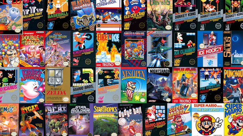 Switch online NES selection