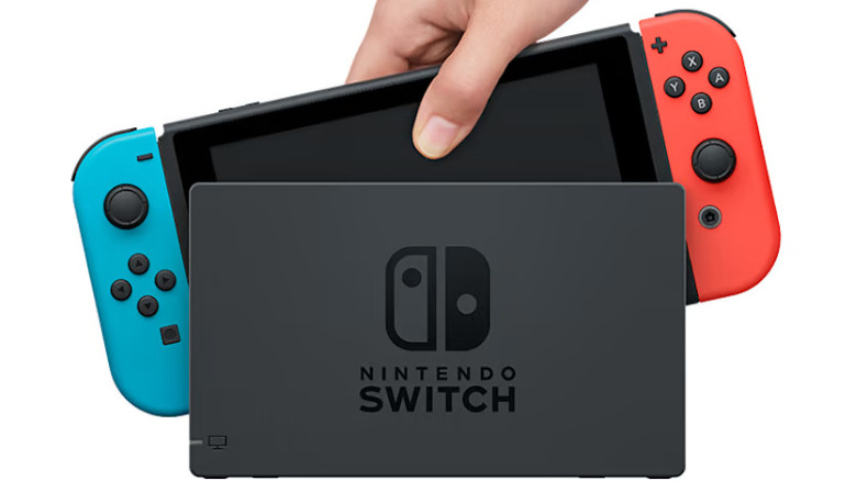 Switch removed from dock