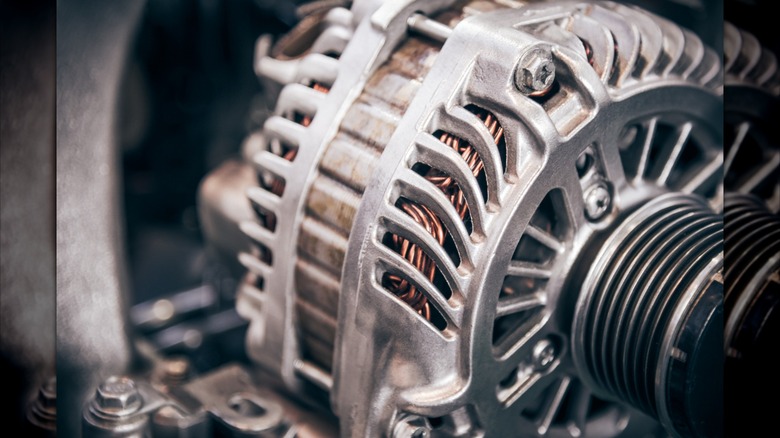 A closeup shot of a Subaru CVT gearbox