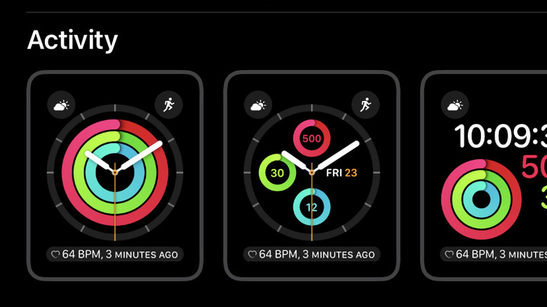 Apple Watch faces