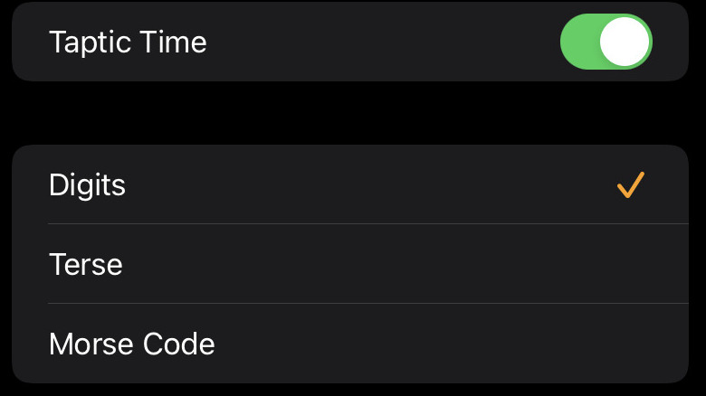 Taptic Time on Apple Watch