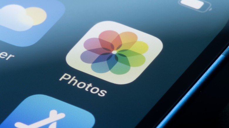 The Photos app installed on iPhone