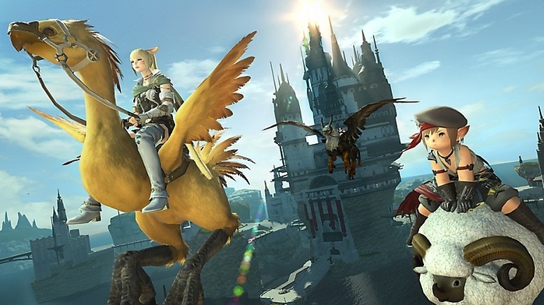final fantasy 14 chocobo mount