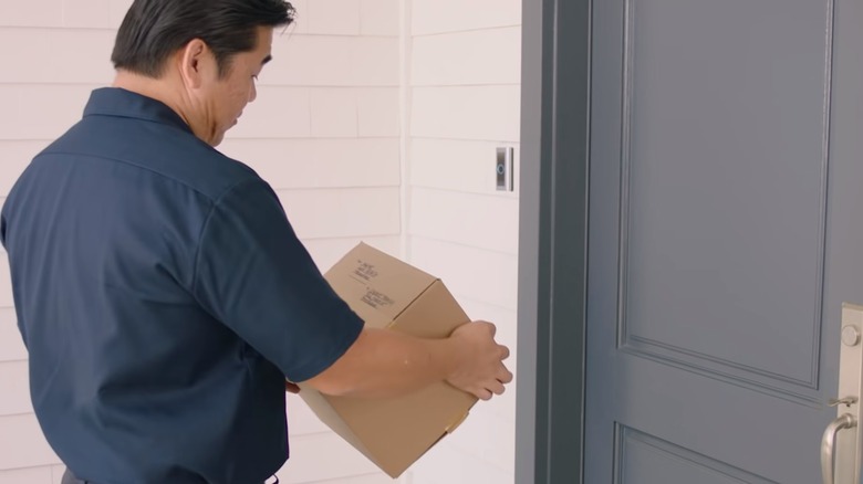 Detecting package deliveries with a Ring doorbell